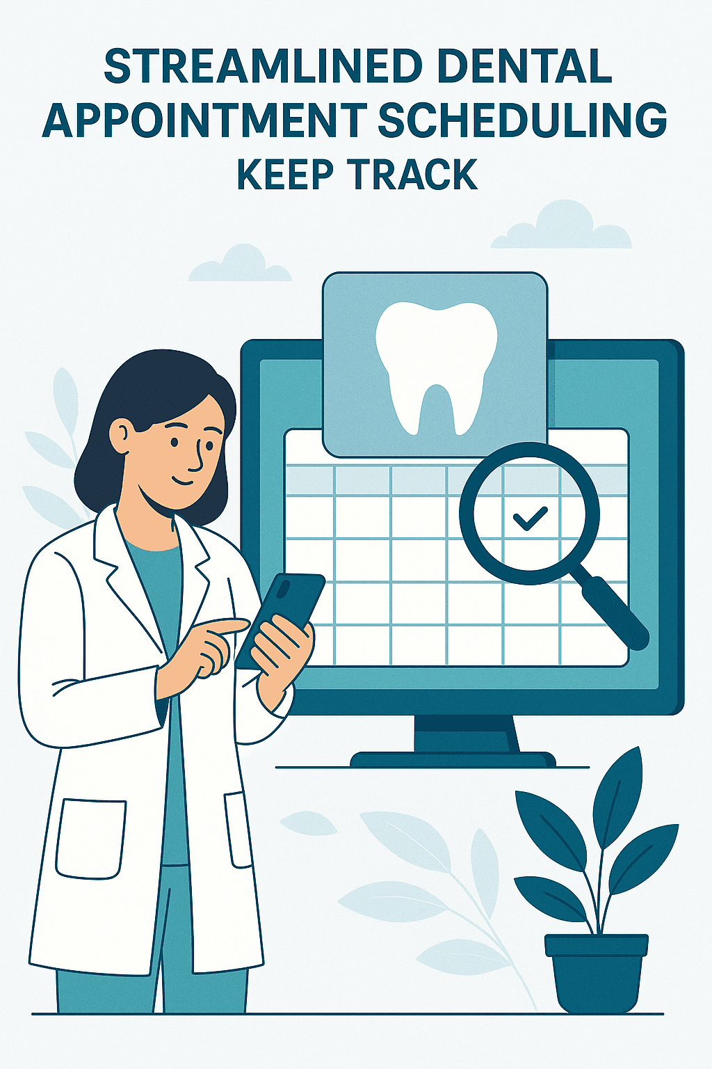 Streamlined dental appointment scheduling